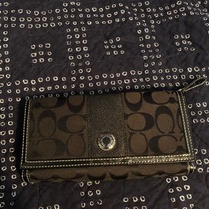 Coach Black Wallet